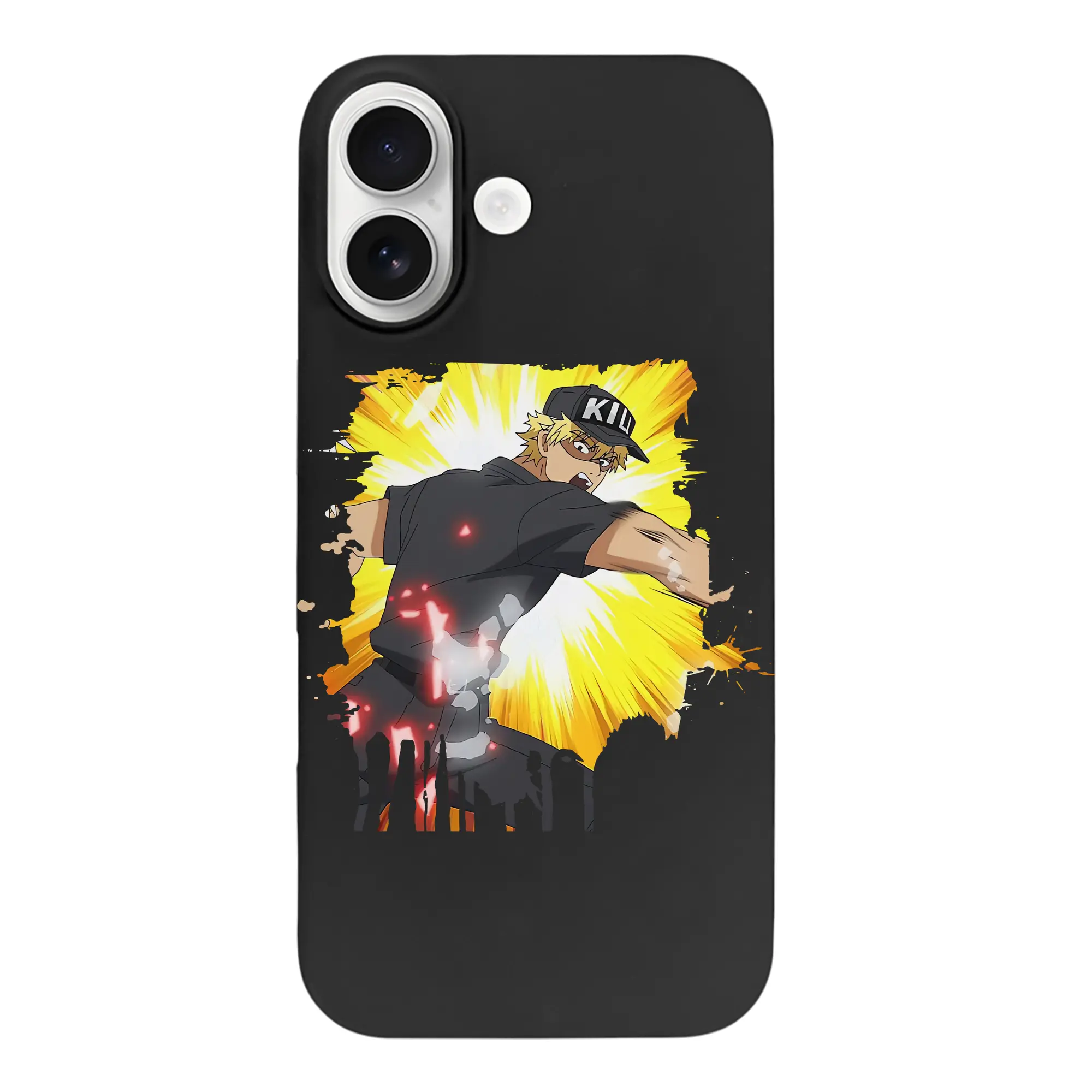 はたらく細胞 グッズ,キラーT細胞 - iPhone 17 シリーズ シリコンケース 薄型 耐衝撃 指紋防止 ソフトタッチカバー 精密フィット 傷防止 保護ケース iPhone 17/17 Air/17 Pro/17 Pro Max 対応